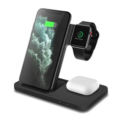 3in1 Wireless Fast Charger Dock Station iPhone